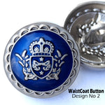 waistCoat Button ! Pack of 8pc ! Medium Size Button ! Premium Metal Quality