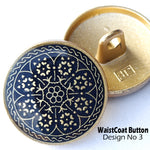 waistCoat Button ! Pack of 8pc ! Medium Size Button ! Premium Metal Quality