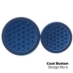 Coat Button ! Pack of 10pc ! 2pc Large Button ! 8pc Small ! Premium Metal Quality