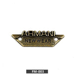 Metal Badge for Semi Stitched Suits Design for Men ! Premium Quality